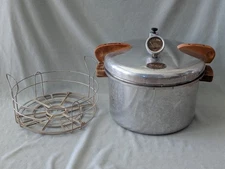 National Pressure Cooker Co No 5 Canner 12 Qt With Rack - Untested