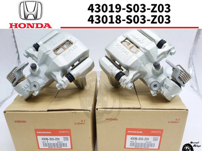 HONDA ORIGINAL 98 Spec INTEGRA DC2 Type-R Bremssattel Set hinten OEM Neu