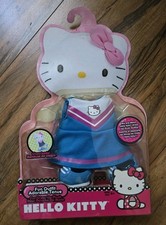 Hello Kitty Cheerleader Outfit For Dress Up Plush 2012 Sanrio Jakks Rare