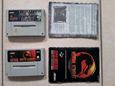 Mortal Kombat Ultimate 3 SNES Original Modul MK Super Nintendo PAL