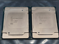 Lot of 2 Intel Xeon Silver 4215 SRFBA 2.50 GHz 11MB 8 Core Server CPU