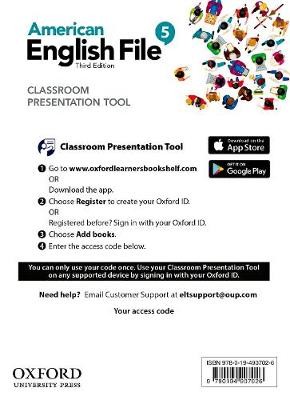 American English File: Level 5: Classroom Presenta
