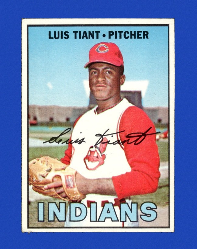 1967 Topps Set-Break #377 Luis Tiant EX-EXMINT *GMCARDS*