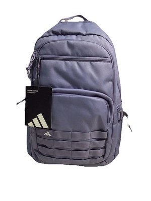 adidas interval backpack With Laptop Sleeve Lightweight Silver Purple 