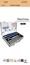 Carbide Tipped Wood Turning Tool Set Lathe Rougher Finisher Swan Neck Hollowing