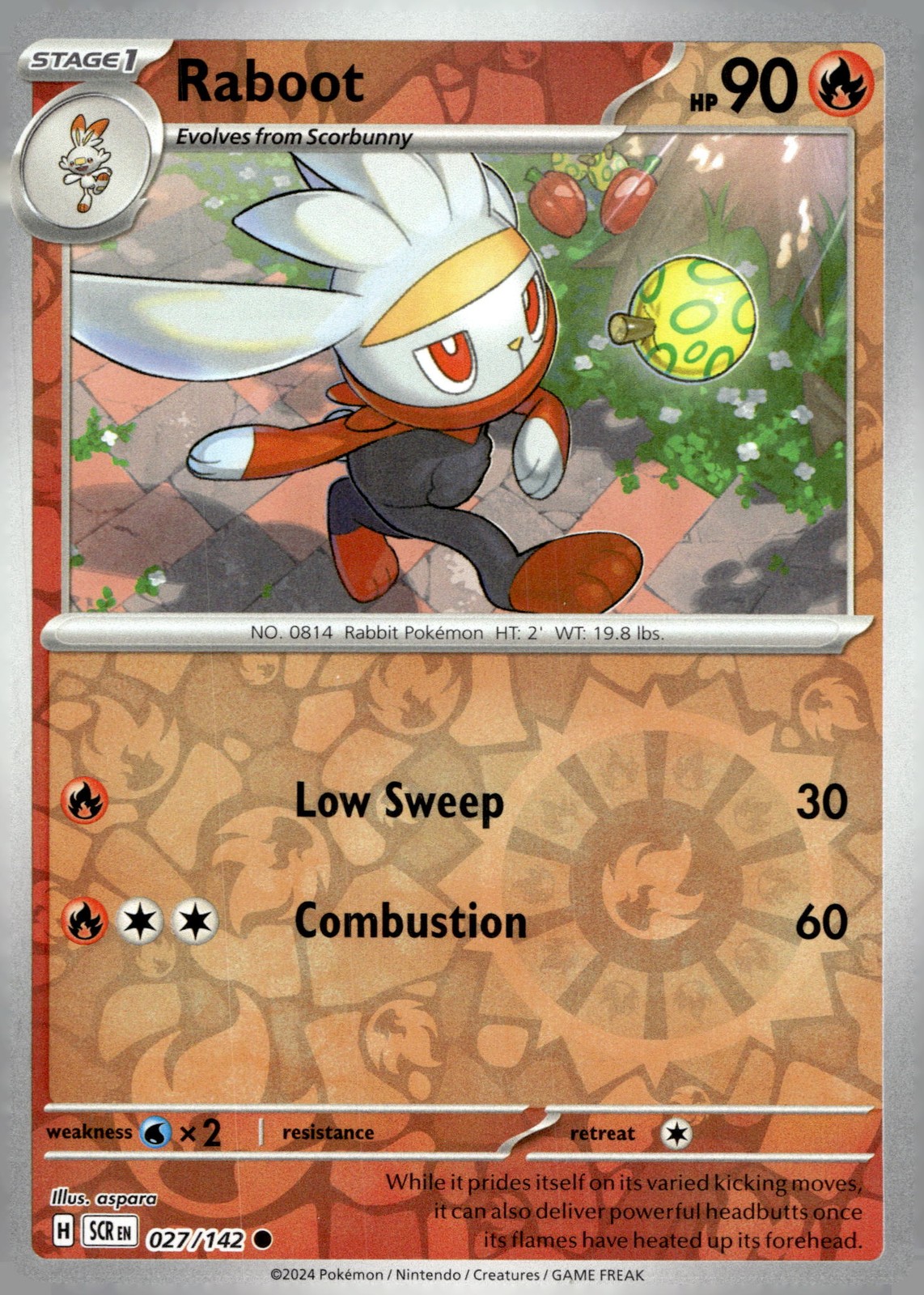 Raboot Common ME: Ascended Heroes 037/217 NM