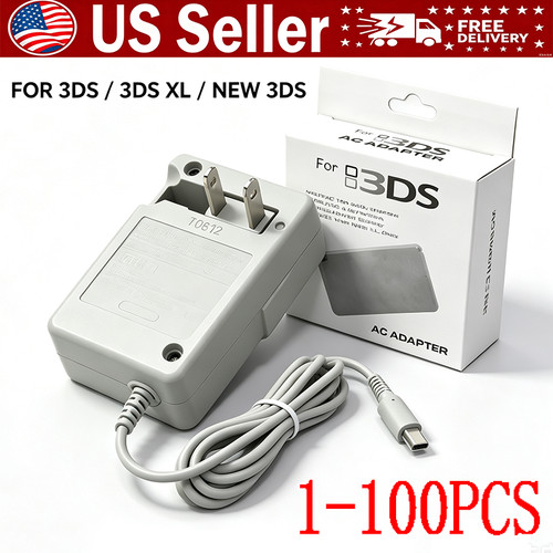 Cable cargador de pared para el hogar adaptador de CA para sistema Nintendo DSi/2DS/3DS/DSi XL