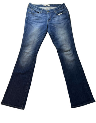 Demi Curve Mid Rise Boot Damen Jeans | 31 | Blau