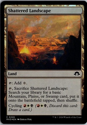 Shattered Landscape 226 Common Modern Horizons 3 Magic: The Gathering Foil NM
