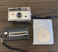 Vintage Kodak Tele-Instamatic 608  Kodak Instamatic 104 Camera Made in USA