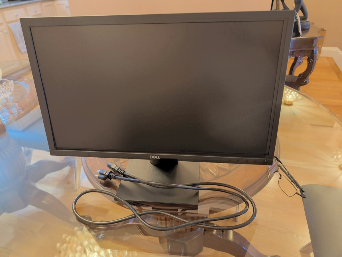 Dell 24 in Black Desktop Computer Monitor, Windows 11, Open Box | eBay