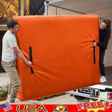 Durable Waterproof Mattress Storage Bag W/ 8 Handles  Double Zippers Moving New
