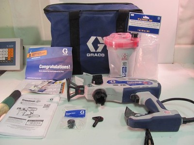 Graco TrueCoat 360 VSP Handheld Paint Sprayer 17D889 w/ Case & Accessories