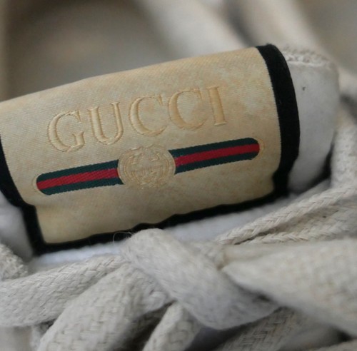 Gucci Screener Vintage Look Sneakers Trainers w/Box & Dustbags 36.5/UK3.5 - Picture 4 of 10