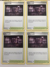 Pokemon Trainer Card Set -  Spikemuth 170/189 - Darkness Ablaze Stadium x4 Lot
