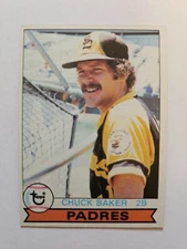 1979 TOPPS CHUCK BAKER #456 EX/MT