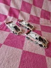Corgi Jaguar XJR9 Castrol RN60 Martin Brundell x3 Vintage Metal Die Cast Toys