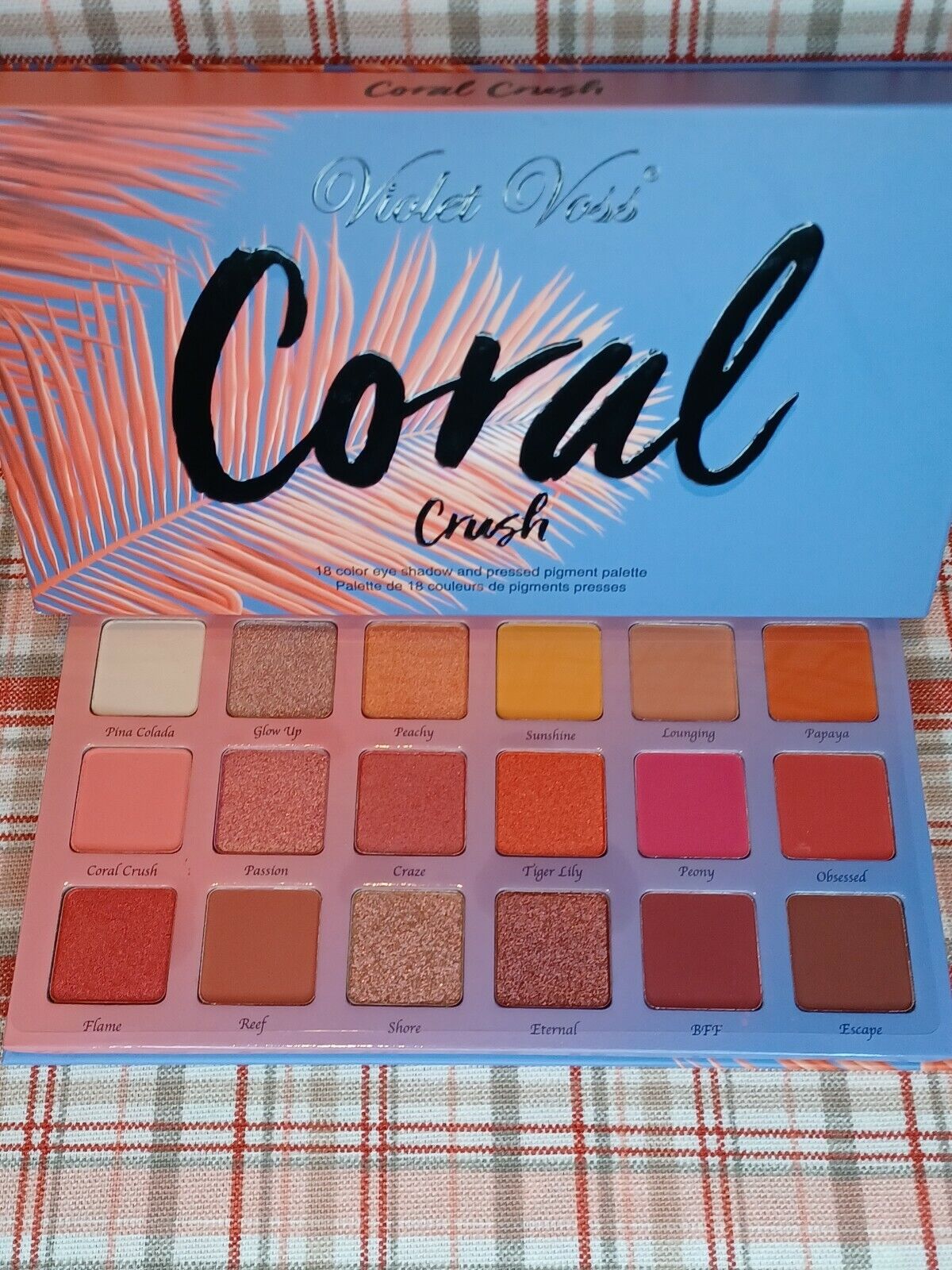 ~Violet Voss~Coral Crush Eyeshadow Palette 1.14 Oz.