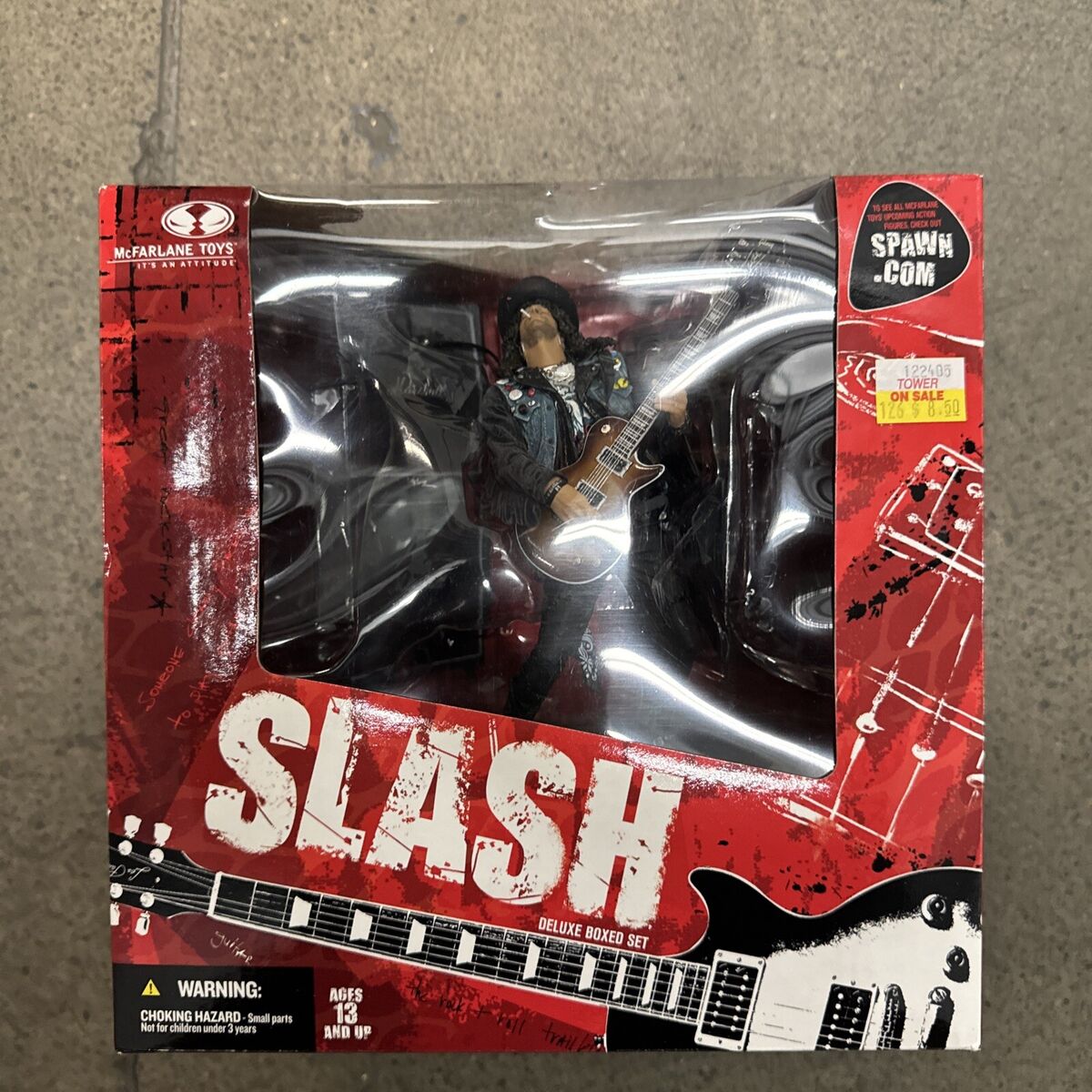 McFarlane Toys Guns N Roses “Slash” Deluxe Box Set New FREE McFarlane Toys Guns N Roses “Slash” Deluxe Box Set New FREE
