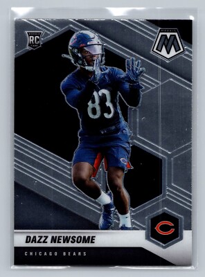 2021 Panini Mosaic #396 Dazz Newsome  Chicago Bears Rookie