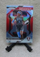 RHYNE HOWARD 2024 WNBA Prizm Monopoly LIGHT BLUE PRIZMS Card Serial #184/199