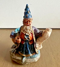 Mystic & Magic Wizard with Blue Dragon Figurine Mystical Sorcerer