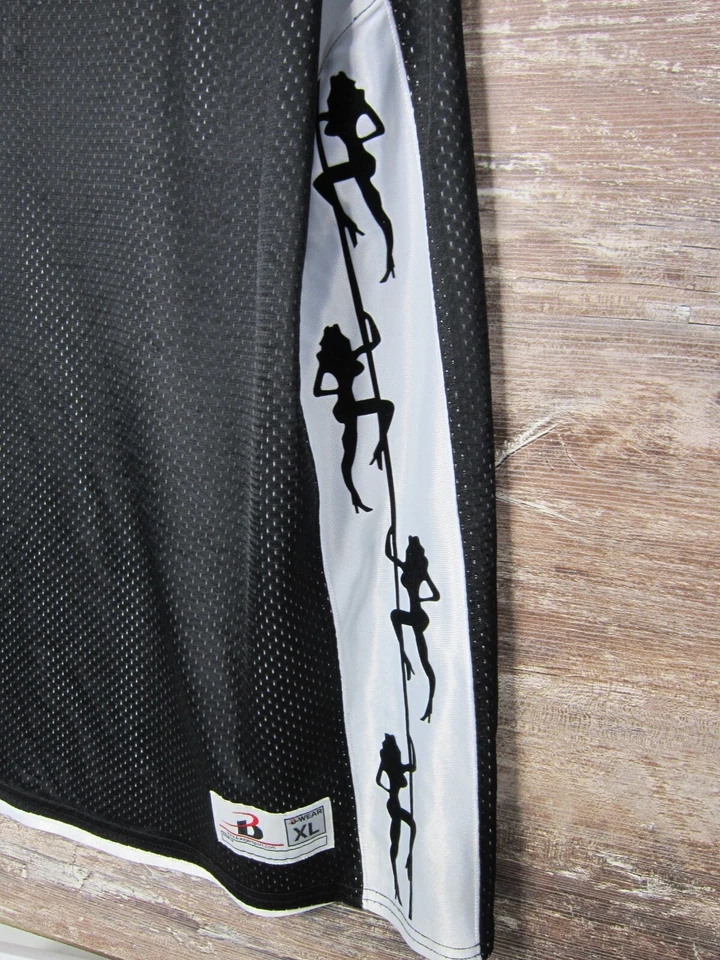 Camiseta sin mangas Throttle Threads para hombre XLarge negra Jersey Foto 4 de 4