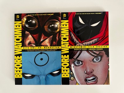 Before Watchmen Nite Owl Dr Manhattan Minutemen Silk Spectre Soft Cover *NEW*