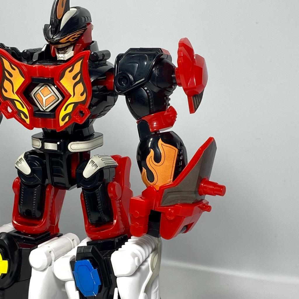 Gekiranger Mini Pla Geki Fire Power Rangers Jungle Fury Master Megazord ...