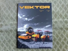 VEKTOR Road Rollers Brochure Construction Equipment Catalog 2025