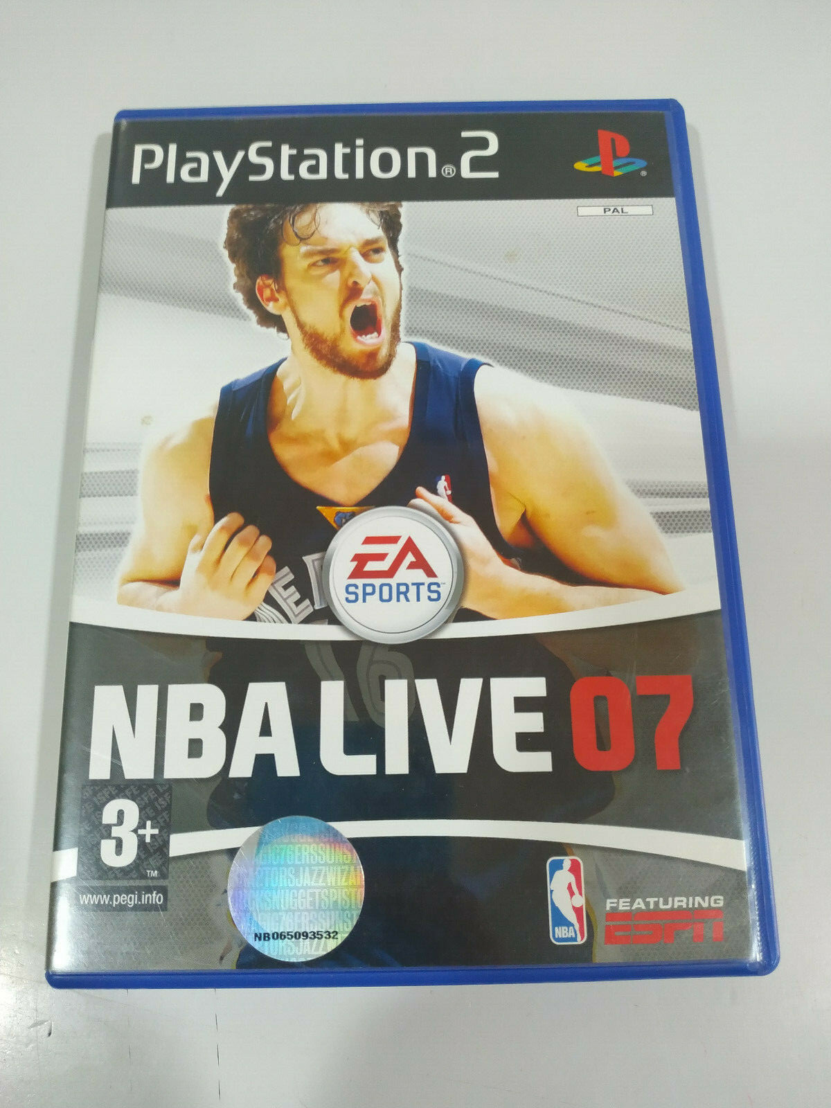 NBA Live 07 Pau Gasol EA SPORTS - Playstation 2 Juego Para PS2 - 3T