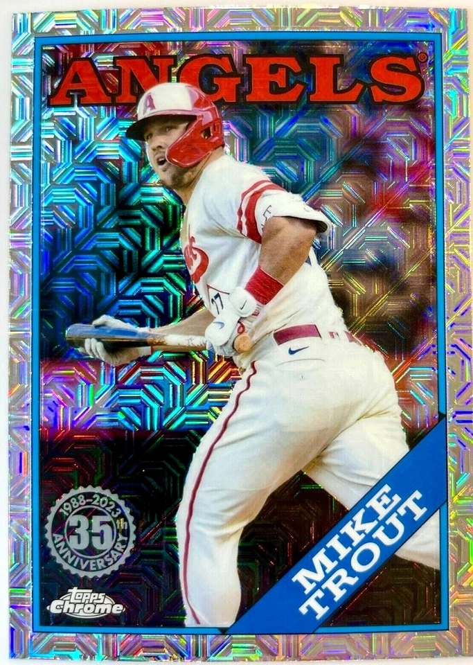 2023 TOPPS SERIES 1 🔥 1988 TOPPS CHROME 🔥 SILVER PACK MOJO - Select Your Card! - Image 2 of 4