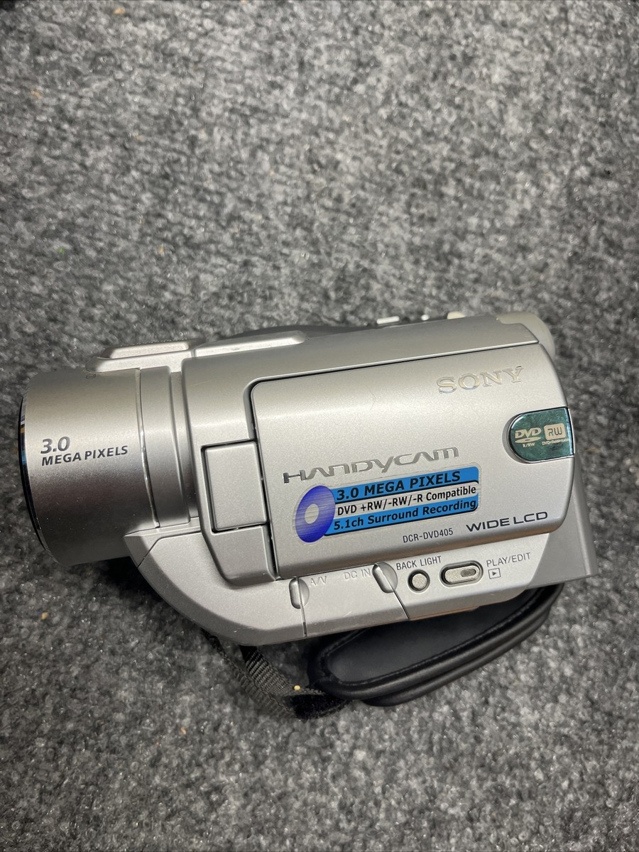 送料込)SONY Handycam DCR-DVD405 ビデオカメラ ソニー SONY デジタル