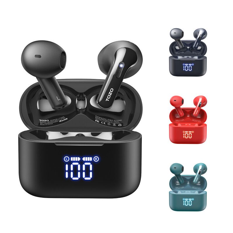 TOZO Tonal Fits(T21) Bluetooth Earbuds Wireless Semi in Ear