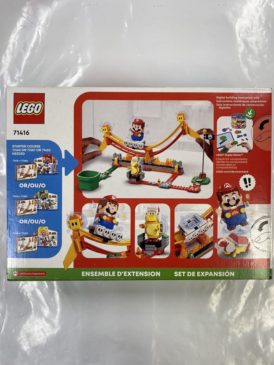 LEGO SUPER MARIO: Lava Wave Ride Expansion Set (71416