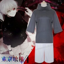 Anime Tokyo Ghoul Kaneki Ken A Full Equipment Cosplay Costume
