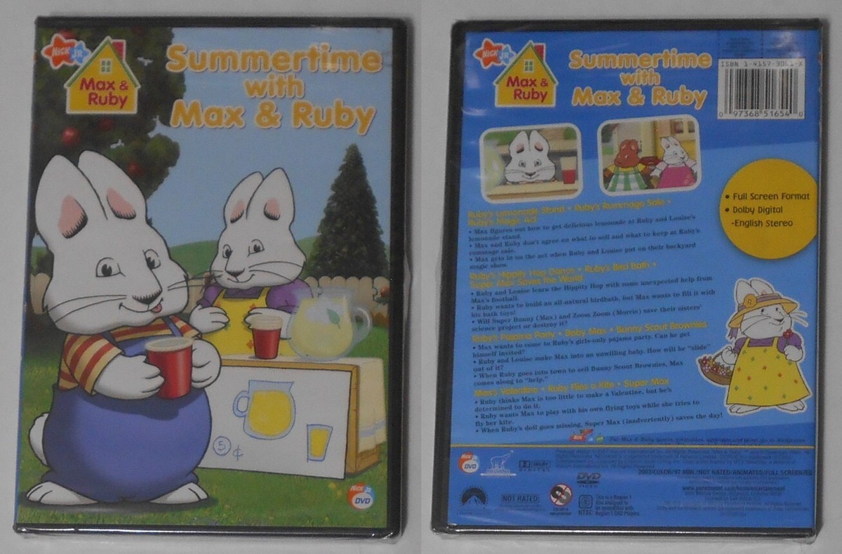 Max & Ruby - Summertime - sealed U.S. dvd | eBay