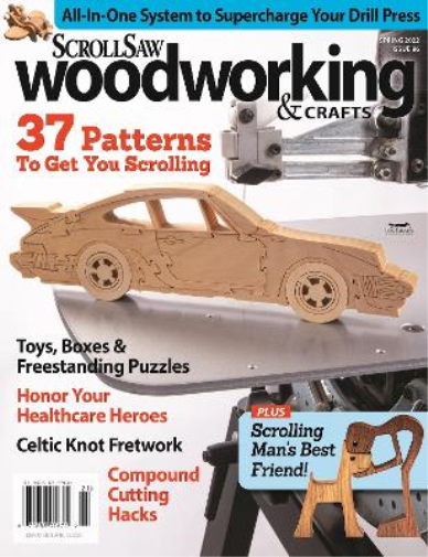 Scroll Saw Woodworking & Crafts Issue 86 Spring 2022 (Mixed Media Product)