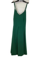 Glory Sunshine Emerald Green Size 2XL Strappy Criss-Cross Back Dress-New w Tags