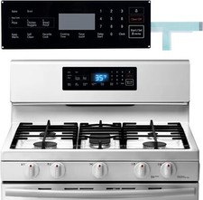 Membrane Switch Touchpad Samsung Range Oven NX58F5300SS/AA, NX58F5500SB/AA