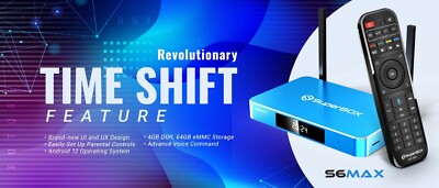 Newest 2024 SuperBox S6 Max MediaPlayer TVBox | eBay