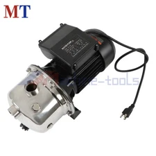 1.6HP Portable Shallow Well Pump Garden Pump 115V/60Hz 1320GPH Stainless Steel