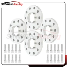 4Pcs 15mm Thick 5x130 14x1.5 5Lug Wheel Spacers for Porsche 944 968 928 Boxster