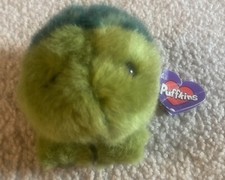 Vintage Puffkins Shelly The Turtle Plush Stuffed Toy Retired Rare 1997
