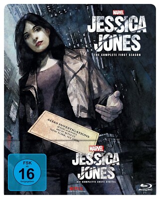 Marvel's Jessica Jones Komplette erste Staffel  Steelbook 4 Disc Edition NEU OVP