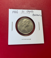 1966 10 Cent Australien Münze - Schöne Welt Münze