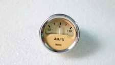 Smiths Replica Magnolia Ammeter Ampere Gauge 52 mm 50 Amps