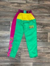 Yves Saint Laurent YSL Vintage Women's Girl's Multicolor Floral Pants