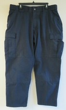 Mens 5.11 Tactical Series Navy Blue Cargo Ripstop Pants Size XL R Security 74003