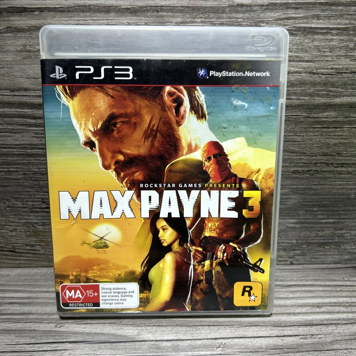 Max Payne 3 PS3 2012 PlayStation 3 Game Complete with Manual PAL Action Shooter